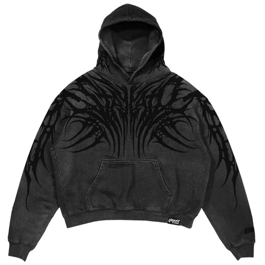 Necroblade (dark grey) - Heavy Oversized Hoodie