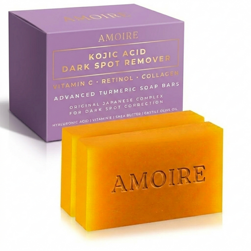 STEP 1: Purify & Prep. Kojic Acid & Turmeric Purifying Soap
